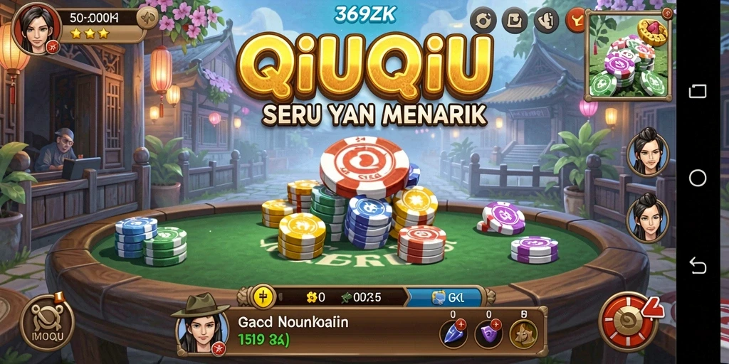 Screenshot gameplay QiuQiu yang menarik di 369ZK.
