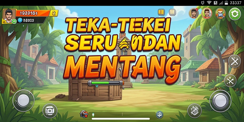 Tampilan utama gameplay Puzzle yang menantang dan menarik.