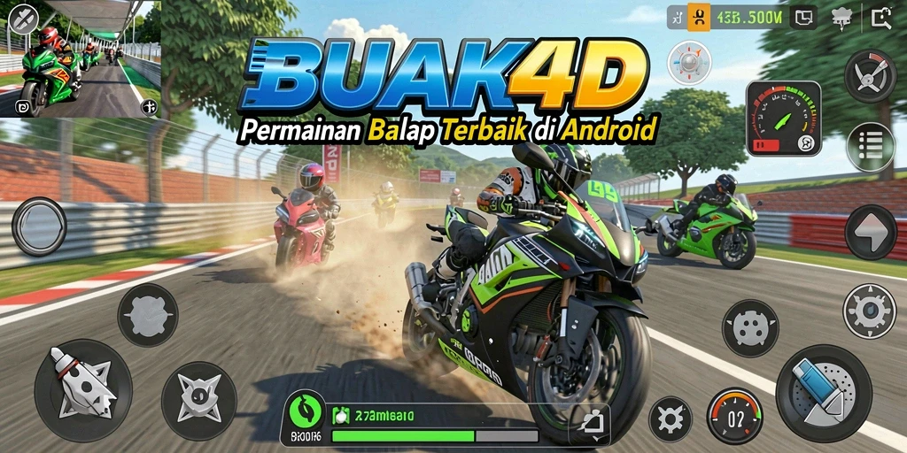 Gameplay seru balap motor di BUAH4D dengan grafik menawan.