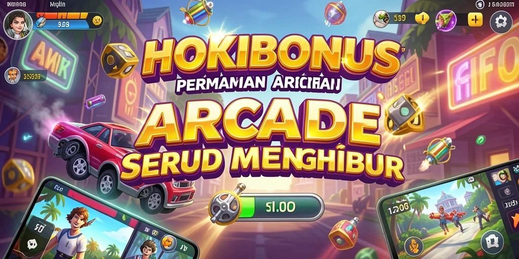 Screenshot utama HOKIBONUS menunjukkan gameplay seru dan menantang.