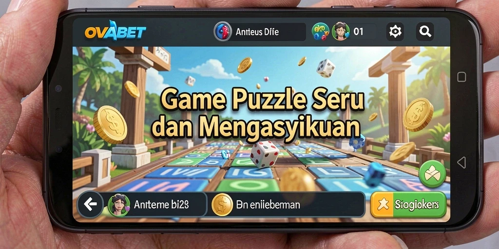 Screenshot gameplay OVABET dengan grafis yang memukau.