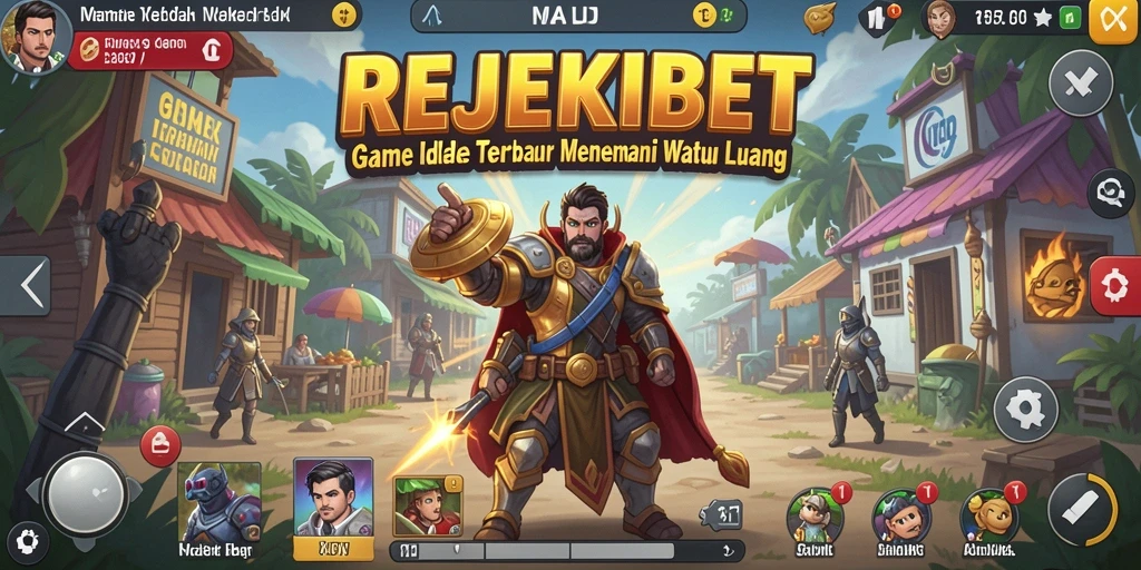 Tampilan gameplay menarik dari REJEKIBET yang membuat santai.