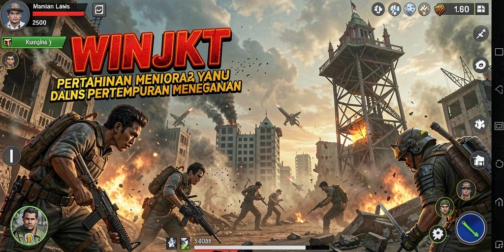 Gameplay menegangkan dalam WINJKT dengan grafis yang memukau.